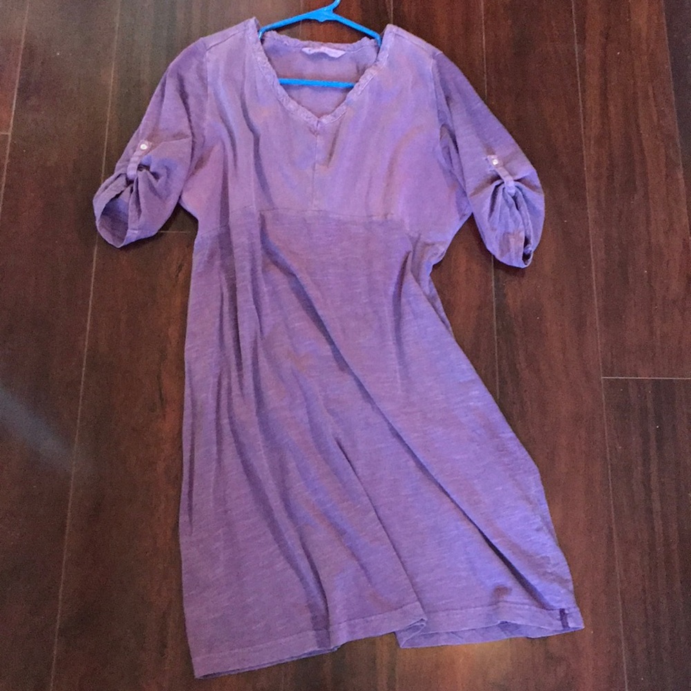 Purple Woolrich knit dress
